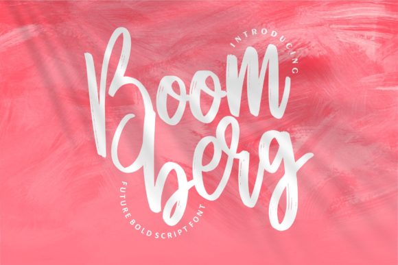 Boomberg Font Poster 1