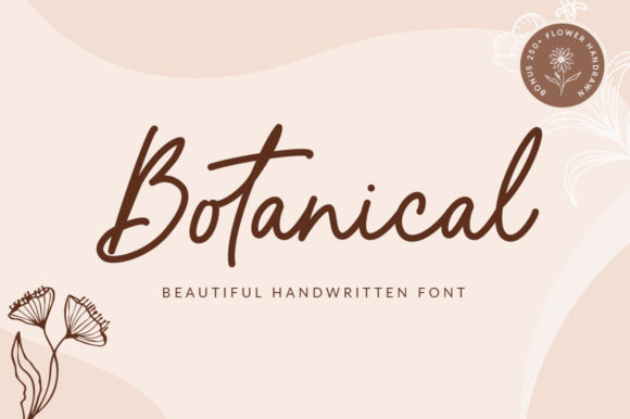 Botanical Font