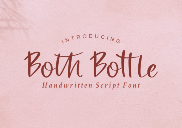 Both Bottle Font