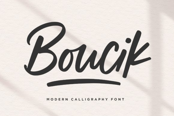 Boucik Font Poster 1