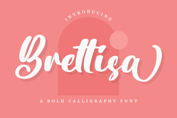 Brettisa Font Poster 1