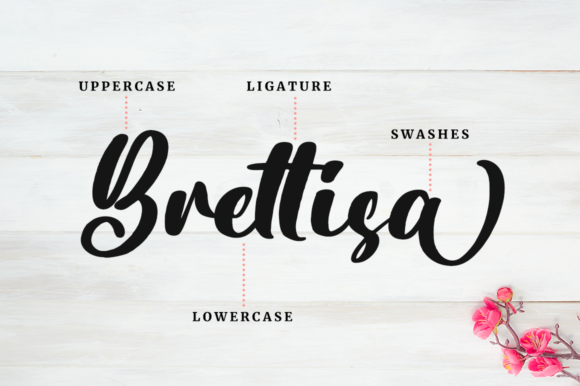 Brettisa Font Poster 9