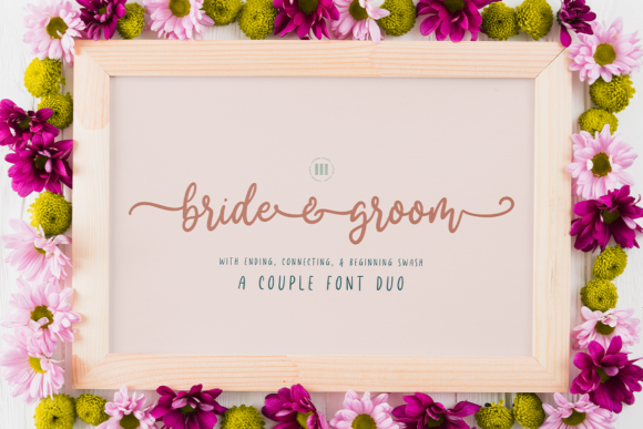 Bride and Groom Font