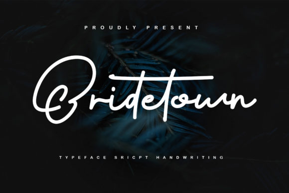 Bridetown Font Poster 1