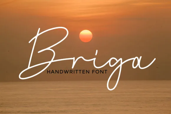 Briga Font Briga Font Poster 1