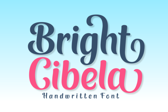 Bright Cibela Font Poster 1