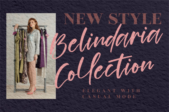 Britany Lovely Font Poster 4