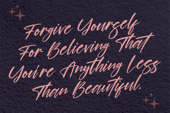 Britany Lovely Font Poster 7