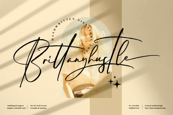 Brittanyhustle Font