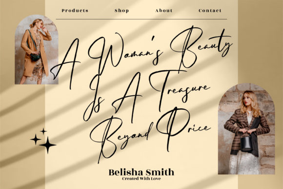 Brittanyhustle Font Poster 5