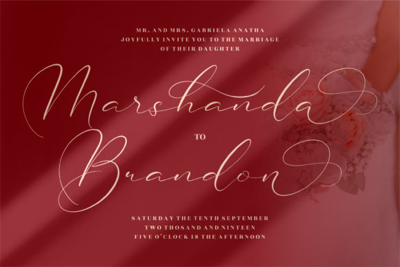 Brittney Style Font Poster 4