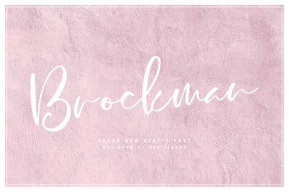 Brockman Font