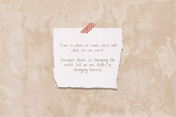 Broken Home Font Poster 3