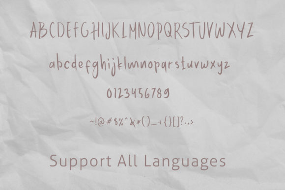 Broken Home Font Poster 4