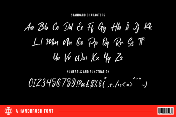 Brostone Font Poster 9