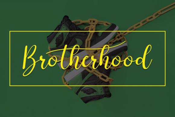 Brotherhood Font Poster 1