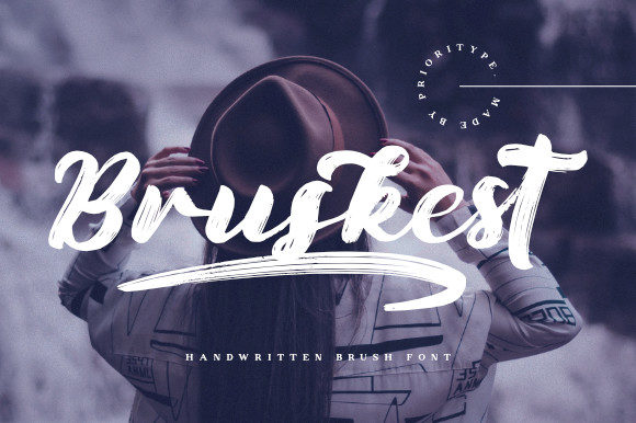 Bruskest Font Poster 1