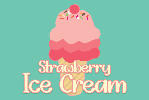 Bubble Mint Font Poster 2
