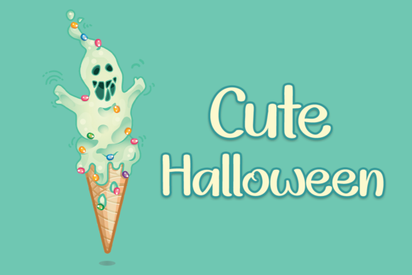 Bubble Mint Font Poster 3