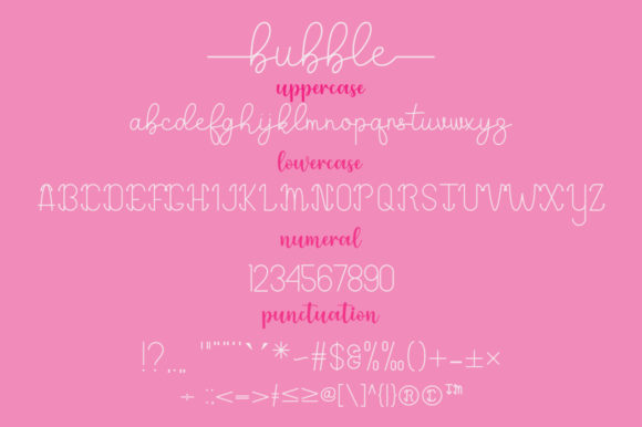 Bubbly City Font Poster 4