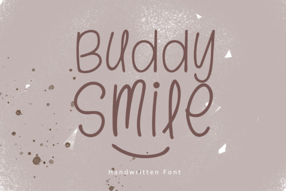 Buddy Smile Font Poster 1