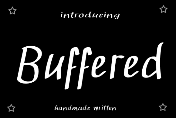 Buffered Font