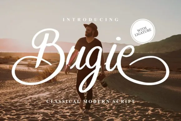 Bugie Font Bugie Font Poster 1