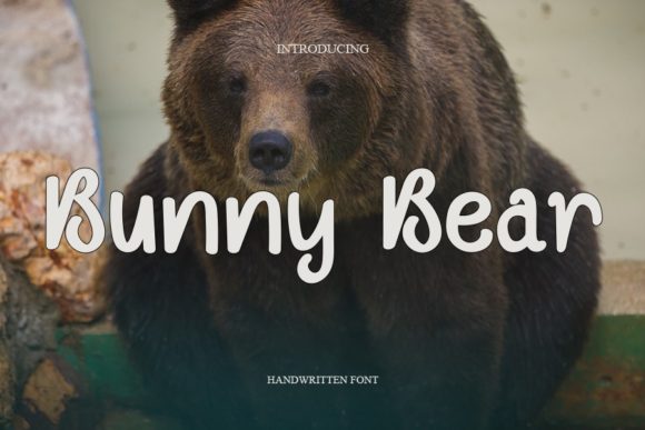 Bunny Bear Font Bunny Bear Font Poster 1