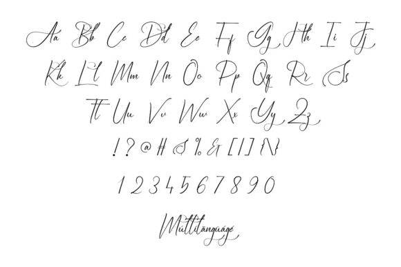 Burlington Font Poster 3