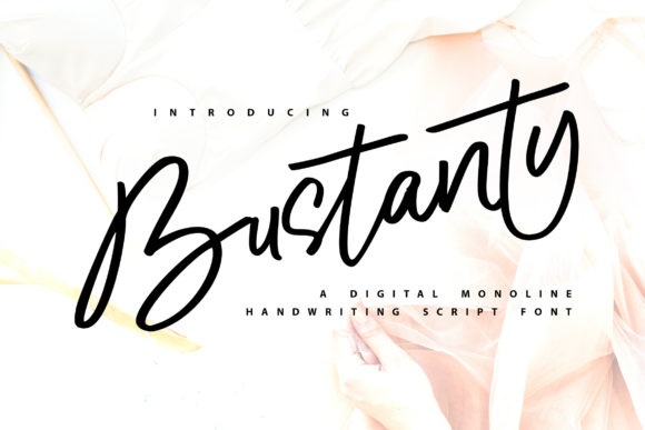 Bustanty Font Poster 1