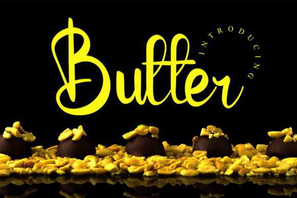 Butter Font Poster 1