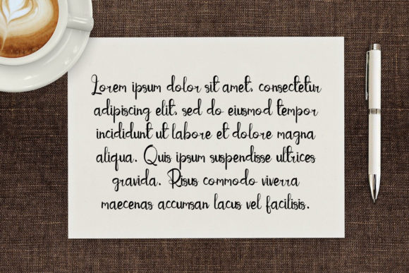 Butter Font Poster 5