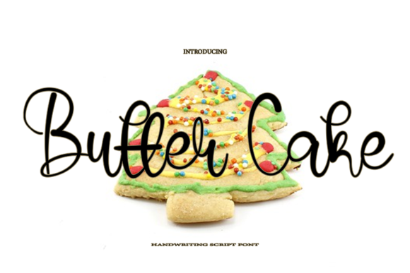 Butter Cake Font