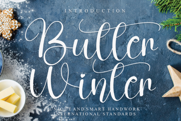 Butter Winter Font