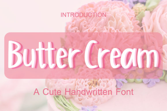 Buttercream Font