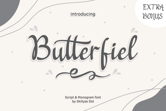 Butterfiel Script Font Poster 1