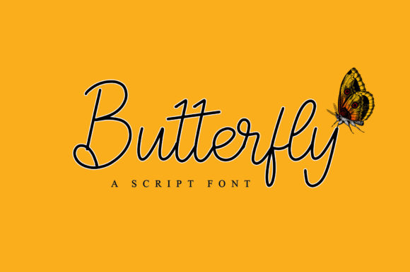 Butterfly Font