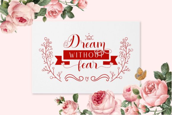 Butterfly Duo Font Poster 5