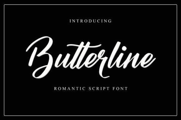 Butterline Font