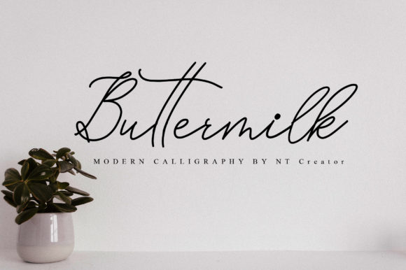 Buttermilk Font