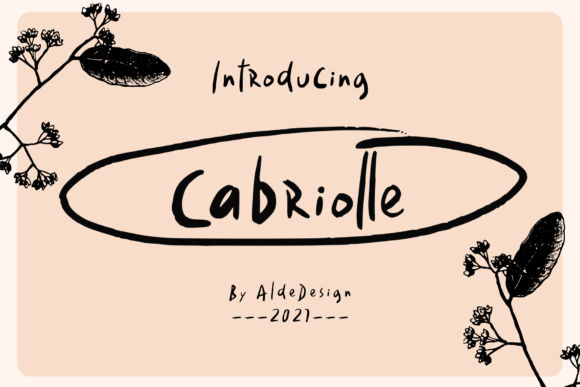 Cabriolle Font