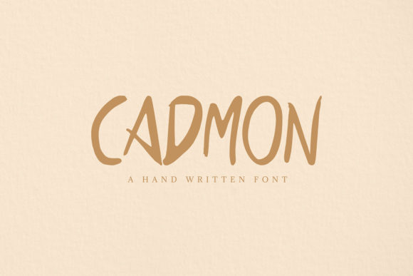 Cadmon Font Poster 1