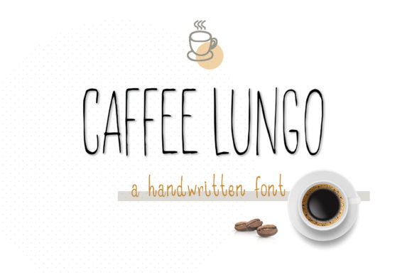Caffee Lungo Font Poster 1