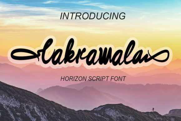 Cakrawala Font