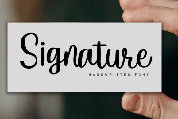 California Font Poster 4