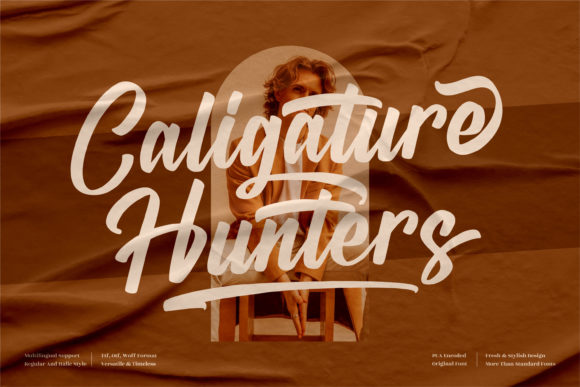 Caligature Hunters Font