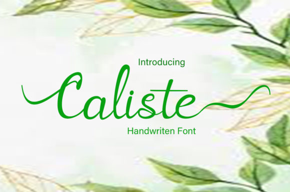 Caliste Font