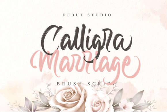 Calligra Marriage Font Poster 1