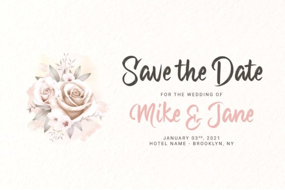 Calligra Marriage Font Poster 2