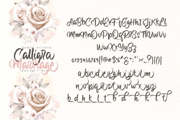 Calligra Marriage Font Poster 7